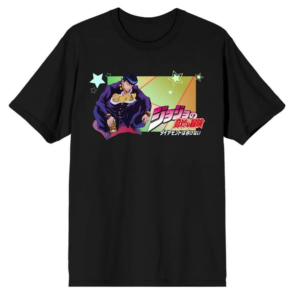 Jojo's Bizarre Adventure Men's Black T-shirt