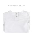 thumbnail image 3 of Rash Guard Rugged Butts, manga larga, color blanco, UPF 50+, 6-12 M, 3 of 6