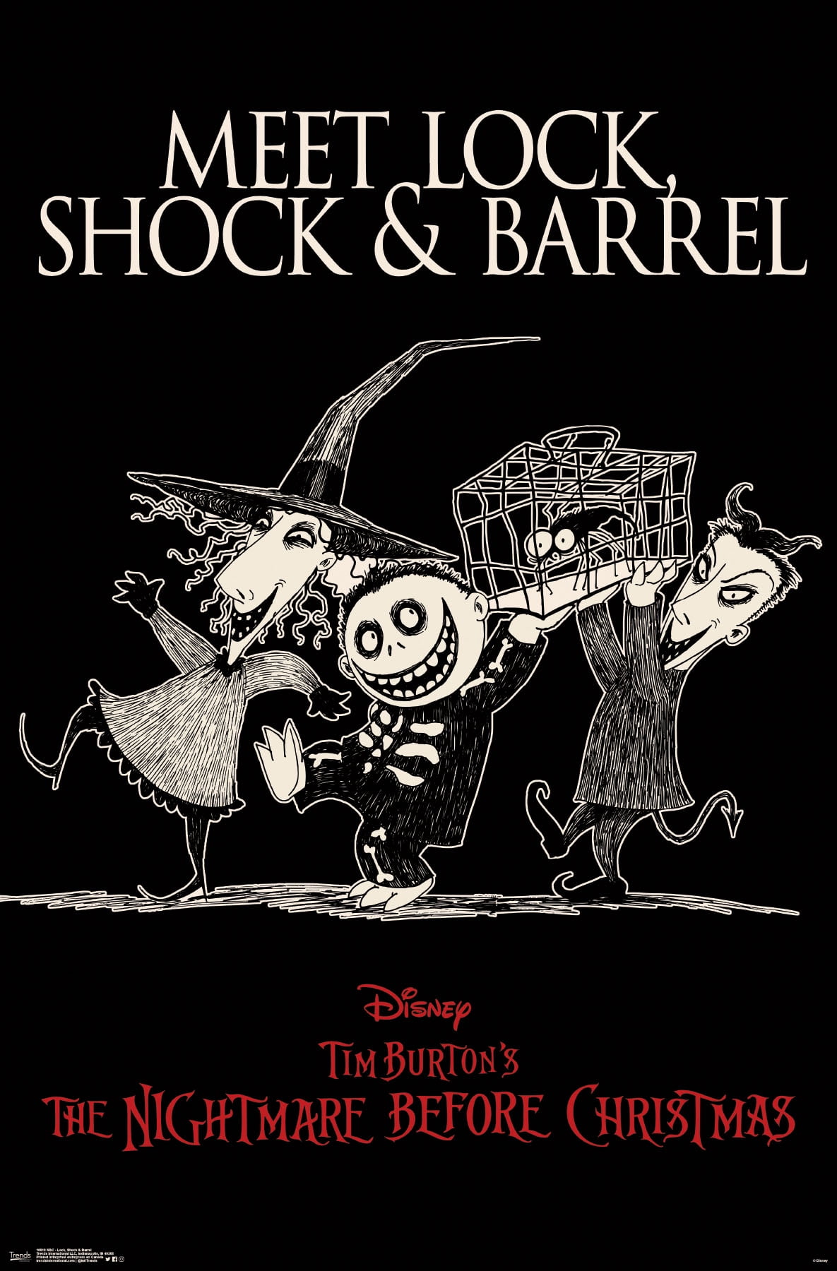 NBC Lock, Shock and Barrel Poster and Poster Clip Bundle