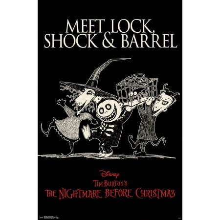 NBC - Lock, Shock and Barrel Poster and Poster Clip Bundle