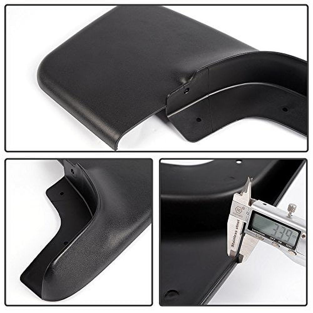PIT66 Mud Flaps Mud Guards Splash Fit for Chevy 1999-2007 Silverado Replacement for GMC Sierra
