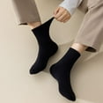 thumbnail image 5 of B91xZ Crew Cut Work Socks for Men Sport Athletic Running Socks,Black One Size, 5 of 5