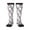 2 Black-1, variant on Xecao Golf balls Print Compression Socks for Both Men And Women for Running, Travel, Flight, Nurse
