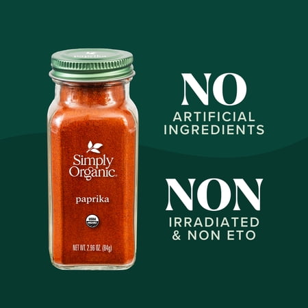 パプリカ 84g（2.96oz）SIMPLY ORGANIC（シンプリーオーガニック）