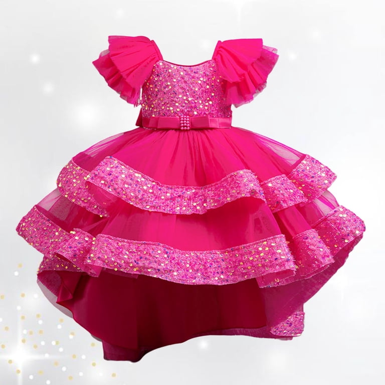 MIASHUI Girl Embroidery Lace Princess Pageant Dress Prom Ball Gown,Hot Pink,5-6 Years - Walmart.com MIASHUI Girl Embroidery Lace Princess Pageant Dress Prom Ball Gown,Hot Pink,5-6 Years - Walmart.com