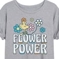 thumbnail image 3 of Peanuts - Flower Power - Women's Oversized T-Shirt, 3 of 6