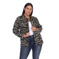 thumbnail image 1 of White Mark Veste en Denim Camouflage pour Femmes, 1 of 6