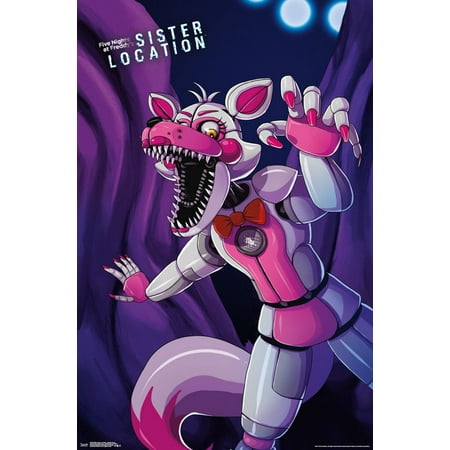 Trends International Five Nights At Freddy's Sister Location Funtime Foxy Wall Poster 22.375