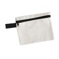 thumbnail image 1 of Bolsa organizadora de herramientas con asa para guardar herramientas, ideal para acampar, mecánicos y carpinteros. Lienzo blanco 18x15cm, 1 of 9