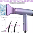 thumbnail image 3 of Secadora De Cabello Profesional Plegable Portátil 1200w Violeta, 3 of 5