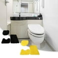 thumbnail image 3 of YAOMOBB High Quality Toilet Mat Non Slip Bathroom Rug Set Super Soft U shaped Foot Pad Absorbent Floor Mat Home Decoration, 3 of 7