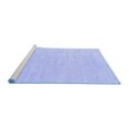 thumbnail image 2 of Ahgly Company Machine Washable Indoor Rectangle Oriental Blue Industrial Area Rugs, 6' x 9', 2 of 4
