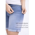 thumbnail image 4 of Ellos Women's Denim Bermuda Shorts Shorts, 4 of 6