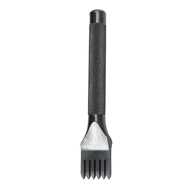 Herramienta de Perforación de Agujeros de , Herramientas Artesanales de material cuero Duraderas , Herramientas Manuales 3mm 6 dientes