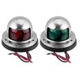 thumbnail image 1 of One Pair Led 12v Navigation Lights Red And Green Lights Marine Sailing Signal Lights, 1 of 3