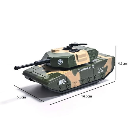 Simulation Military Armed Tank Helicopter Armored Vehicle Ambulance Truck Pull Back Car Children's Toy Model Alloy Metal+plastic