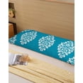 thumbnail image 6 of Baroque Blue Body Pillow Cover 20 x 54 Inch Decorative Pillow Cover Vintage Damask Classic Floral Lumbar Pillowcase Seasonal Rectangle Cushion Case for Couch Sofa Bed Living Room, 6 of 7