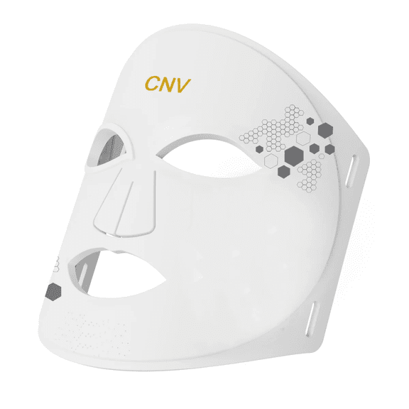 Multi-Spectrum LED Facial Light Mask for a Radiant Glow, Soft Silicone Beauty Device with Red & Blue Light for Skin Care Support, Cordless & Travel-Friendly
