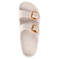 thumbnail image 4 of Time and Tru Women's Double Buckle Slide Sandals, 4 of 6