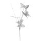 thumbnail image 1 of Simulación de mariposa en polvo de oro Navidad 3 mariposas de plástico decoración del hogar atmósfera festiva accesorios de tiro Navidad/plástico/60 cm/(30*5*5,40), 1 of 14