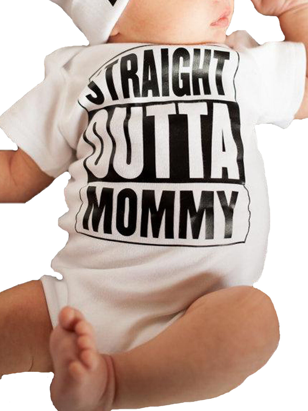 Mama Needs A Cocktail Baby Short Sleeve Newborn Boys Girls Crawling Suit Romper Bodysuit 