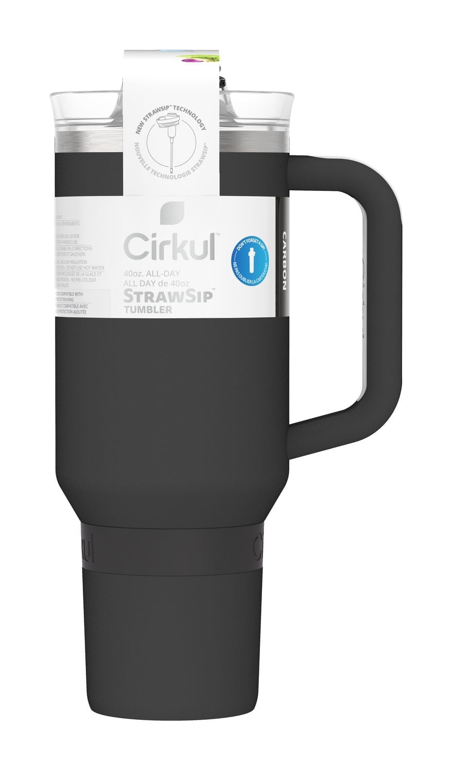 Cirkul All Day StrawSip Tumbler – Carbon 40oz Hydration
