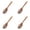 Brown 4PCS, variant on Wood Spaghetti And Pasta Server Large Wooden Spaghetti Spoon Server Long Handle Wooden Pasta Spoon With Teeth Ideal Spaghetti Server Pasta Forks Wooden Cooking Utensils 3PCS, 32X8cm, Brown 3PCS