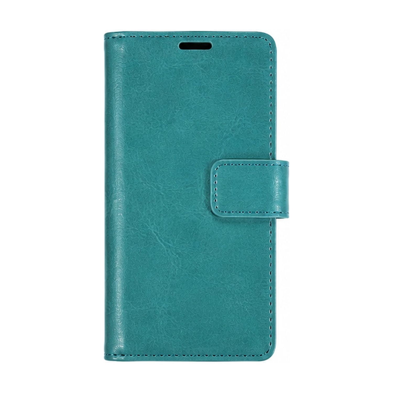 UWC-Small (4.5"-4.8") Universal Wallet Style Cover with 360° Turning Stand - Teal