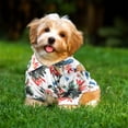 thumbnail image 7 of Coloody 4 Pieces Pet Hawaii Style Summer T-Shirts for Small Puppy, 7 of 7