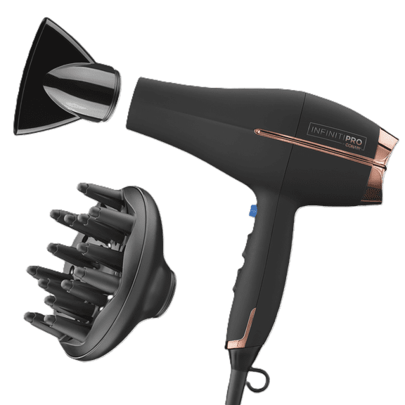 INFINITI PRO CONAIR Full Body & Shine Pro Dryer, Titanium Technology, Diffuser and Concentrator