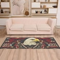 thumbnail image 2 of Yayeee Runner Rug for Bedroom 2'x6' Machine Washable Hallway Non Slip Mat, Red Abstract Eagle, 2 of 8