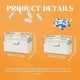 thumbnail image 5 of Large Plastic Medicine Organizer Includes A Small Pillbox - Multi-Layer First Aid Medical Storage Box, 5 of 5