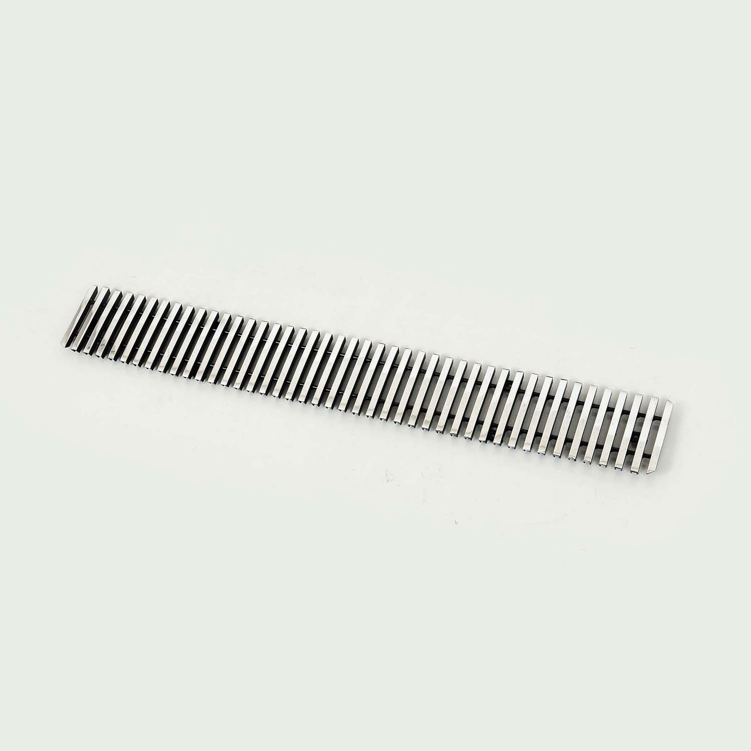 EAG Bumper Billet Grille Aluminum Polished 8mm Vertical Overlay Fit for