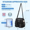 thumbnail image 2 of Bolsa MOONBABY de malla transparente para estadios, 30 x 15 x 30 cm, 2 of 9