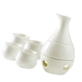 thumbnail image 1 of Juego de sake de cerámica con calentador, botella de sake de tradicional, 4 tazas de cerámica para bar, cumpleaños, amigos y ., 1 of 8