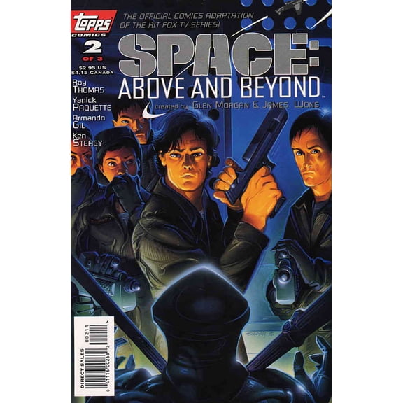 Space: Above and Beyond #2 VF ; Topps Comic Book