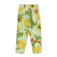 thumbnail image 5 of Bingfone Pajamas For Women,Cartoon Dinosaurs Pajama Pants With Pockets-Medium, 5 of 9