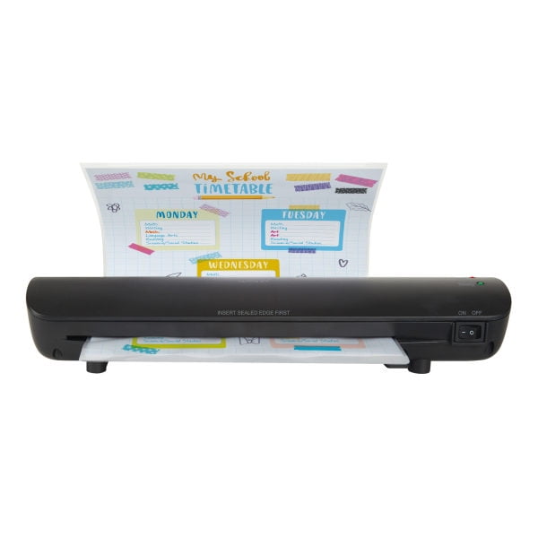 Office Depot Brand Thermal Laminator, 9" Width, Black, L410A Walmart