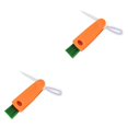 thumbnail image 2 of maskred Bottle Caps Groove Brush Multifunctional Long-handle Mini All-around Dust Remover Three-in-one Cleaning Tools Household Orange 2Set, 2 of 6