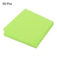 thumbnail image 3 of Uxcell Origami Paper Double Sided Sheet for Art Craft Project Beginner 50 Sheets Fluorescent Green 2x2 inch, 3 of 5