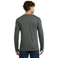 thumbnail image 3 of Gildan Softstyle Men's Long Sleeve T-Shirt, Crewneck, Lightweight Modern Classic Fit, Charcoal, L, 3 of 5
