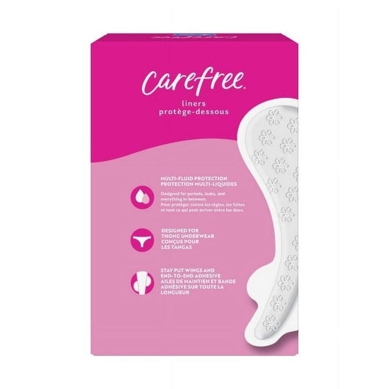 Carefree - Pantyliners - Thong Regular Unscented - Save-On-Foods