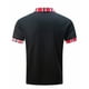 thumbnail image 4 of Mens Manga Corta Botón Abajo Camisas Girar Abajo Cuello Empalmado Deportes Superior, Camisa Botón Casual para Hombres, 4 of 4