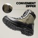 thumbnail image 2 of Botas NORTIV 8 Tácticas de Cuero con Cierre Lateral 15-20 cm Talla 8, 2 of 9