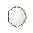 thumbnail image 4 of Furniture of America St Genies Contemporary Metal Beveled Wall Mirror by Carson Carrington Chrome Silver, 4 of 5