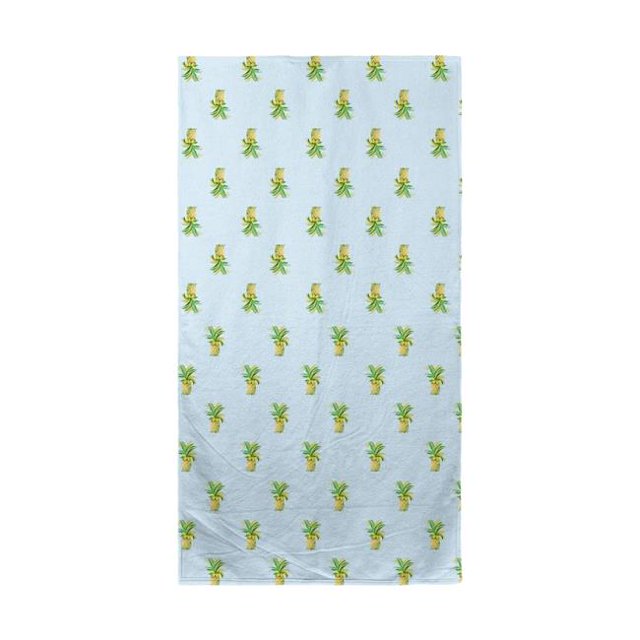 Betsy Drake BT400B Pineapple Blue Multi Beach Towel