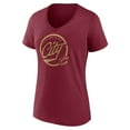 thumbnail image 2 of Women's Wine Cleveland Cavaliers Team Pride V-Neck T-Shirt, 2 of 3
