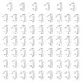 thumbnail image 3 of CLIPS de MELLA de 60 PCS CUBIERTAS de CUBIERTA de CUBIERTA Multipropósito clips de soporte transparente moderno para un restaurante para acampar de 4.8x3.9x1.5 cm, 3 of 8