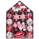 thumbnail image 1 of Adornos de Esferas para Árbol de Navidad, Bolas de Navidad Inastillables con Lazo para Colgar, Bolas de Delicada Pintura y Brillante para Decoración(Rojo y blanco)(), 1 of 5