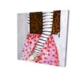 thumbnail image 1 of Femme à la Mode avec un Sac Léopard - Toile 36"x36 Pouces - Impression à la Demande, 1 of 5